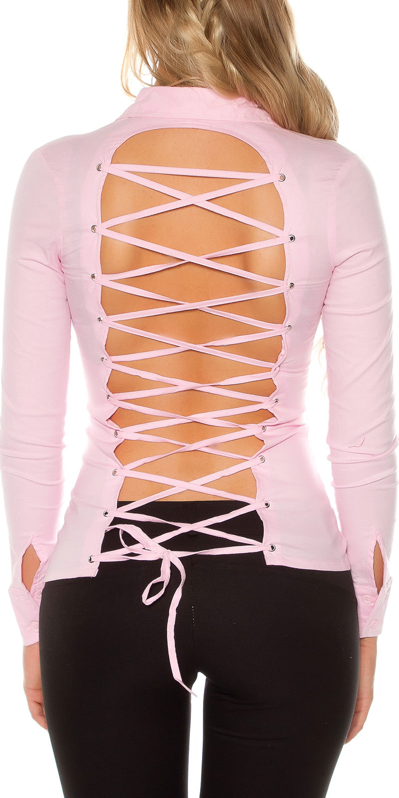 Camicia con lacci 0000ISF2130