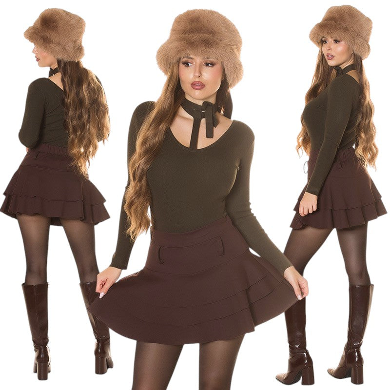 Maglia con scollo a V 0000ISF9014