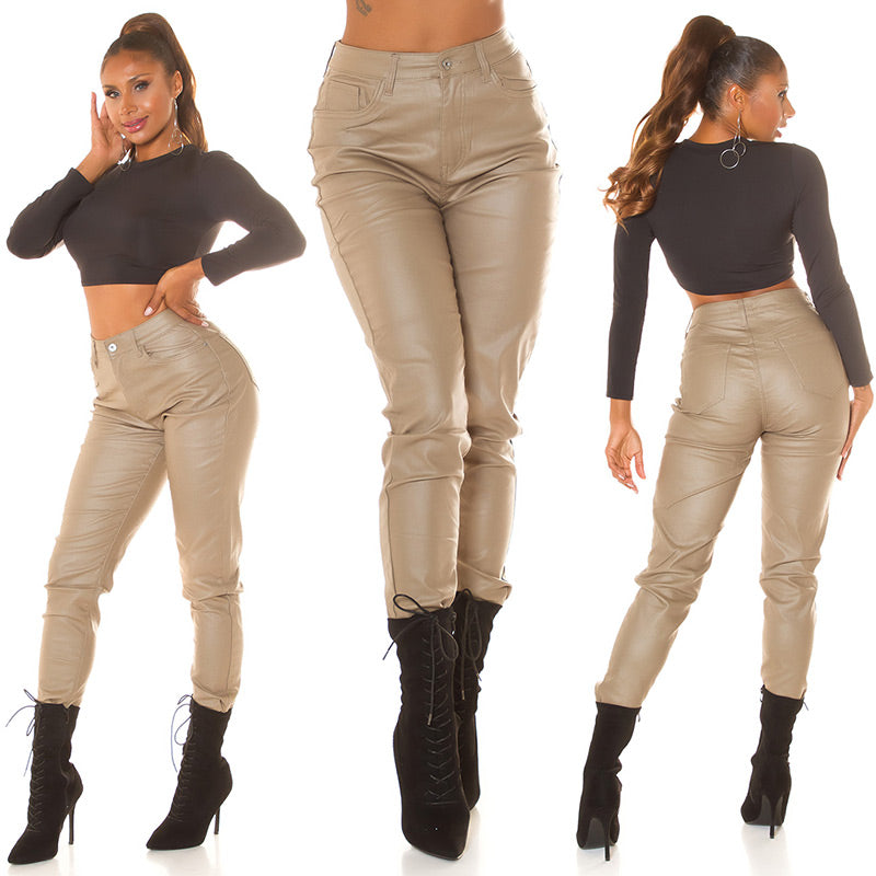 Pantaloni in similpelle 0000J0800