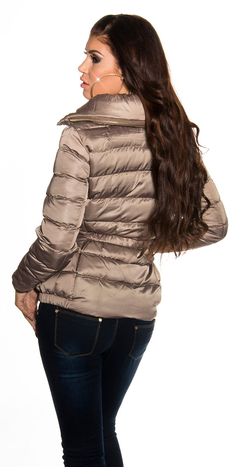 Piumino giubbotto cappuccino 0000Y-785 - taglia M