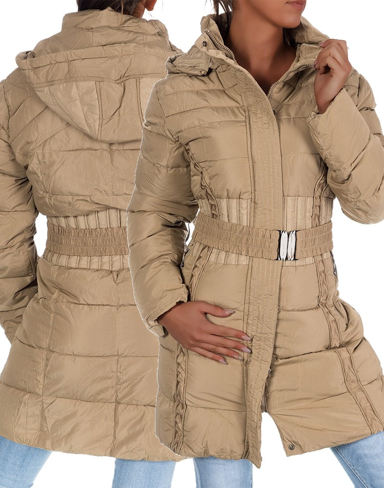 Piumino giubbotto beige 3003