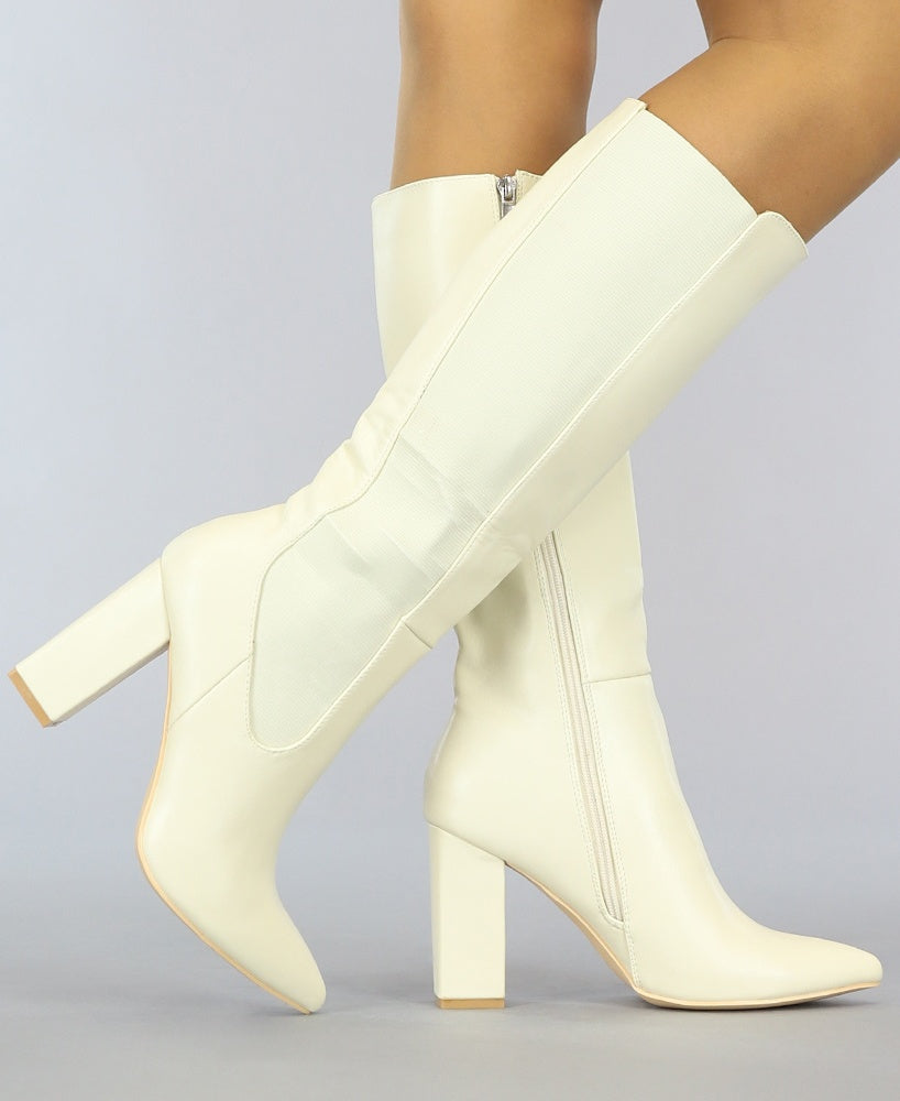 PROMO Stivali beige MAR139 - tacco 9,5 cm - numero 37