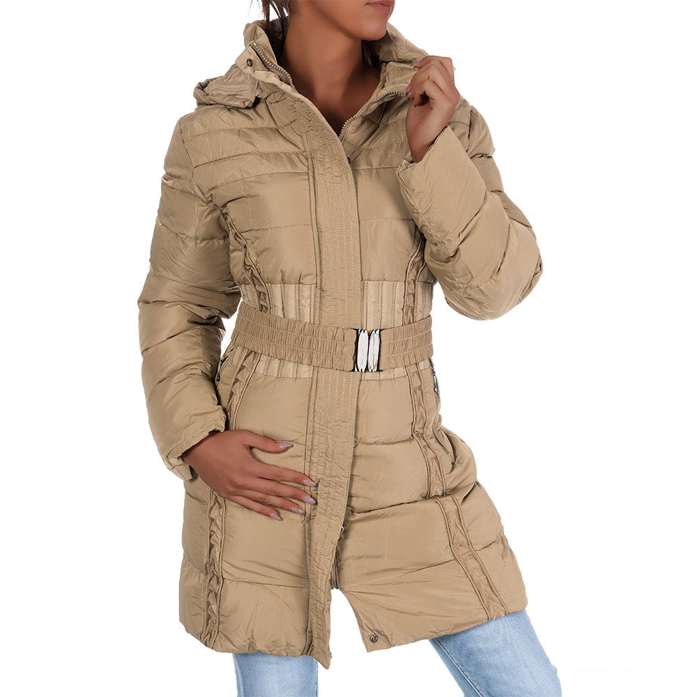 Piumino giubbotto beige 3003
