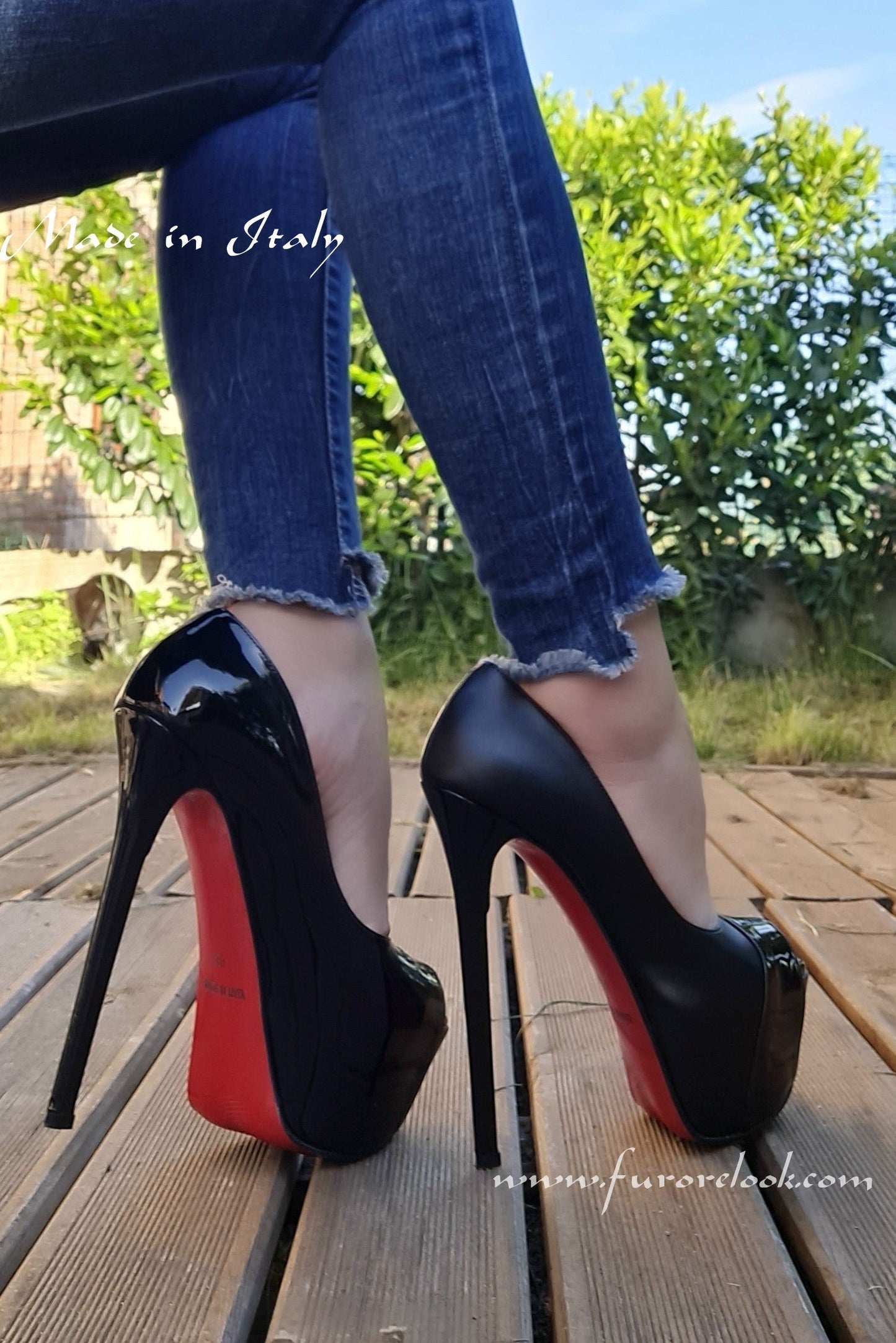 Numero 37-40 - Made in Italy - Modello Lilli - Tacco 16 cm