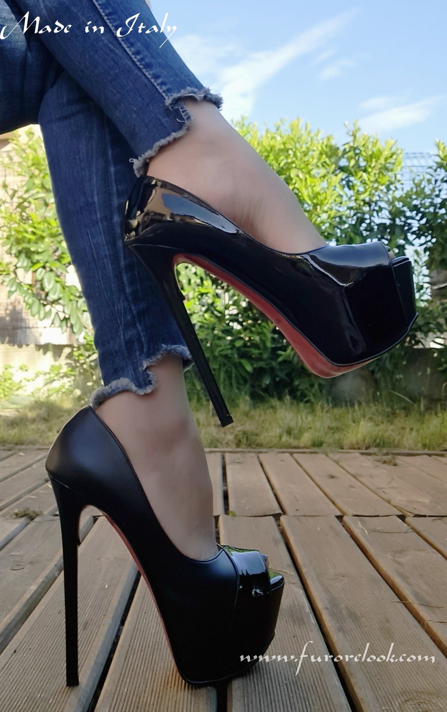 Numero 37-40 - Made in Italy - Modello Lilli - Tacco 16 cm