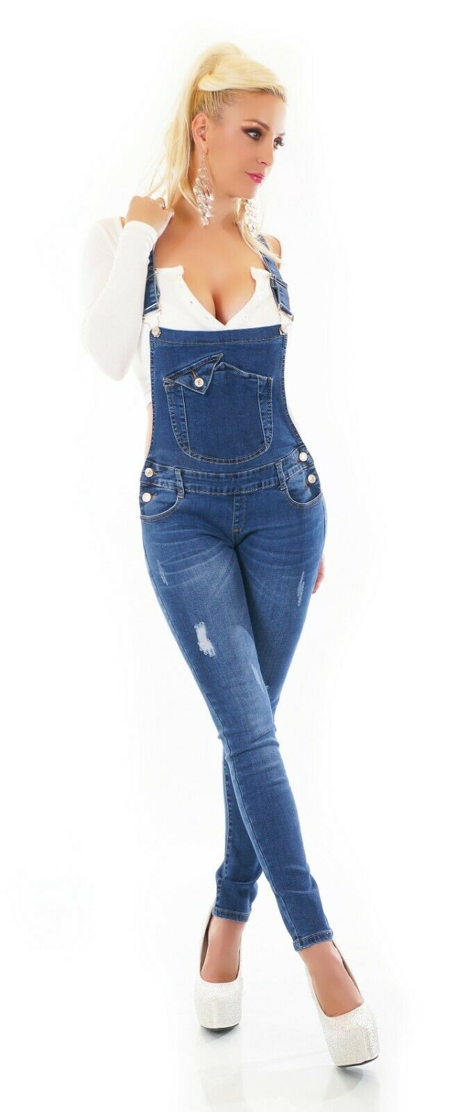 Salopette in jeans VAL42