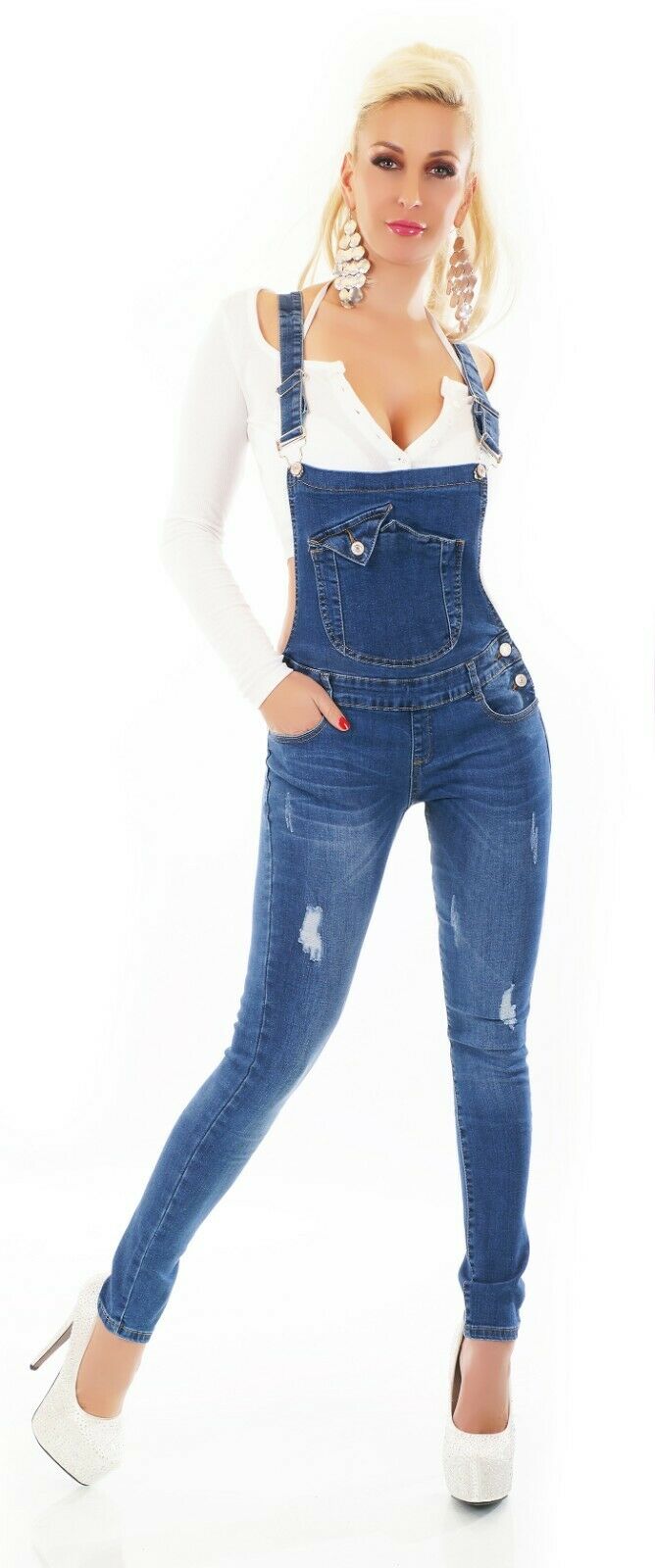 Salopette in jeans VAL42