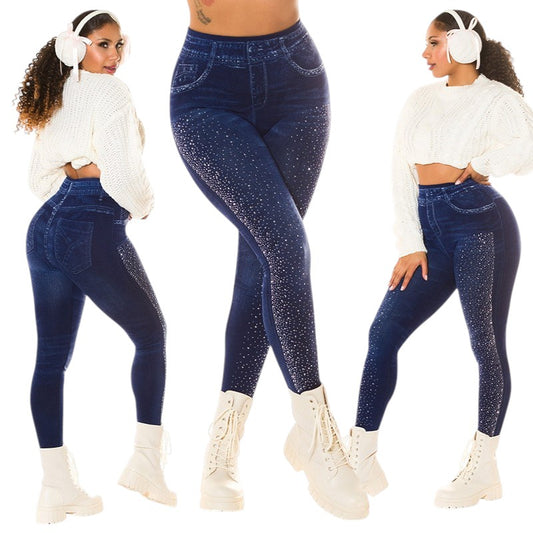Leggins con glitter 0000HL-890