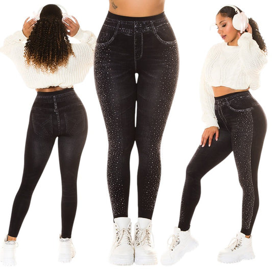 Leggins con glitter 0000HL-890