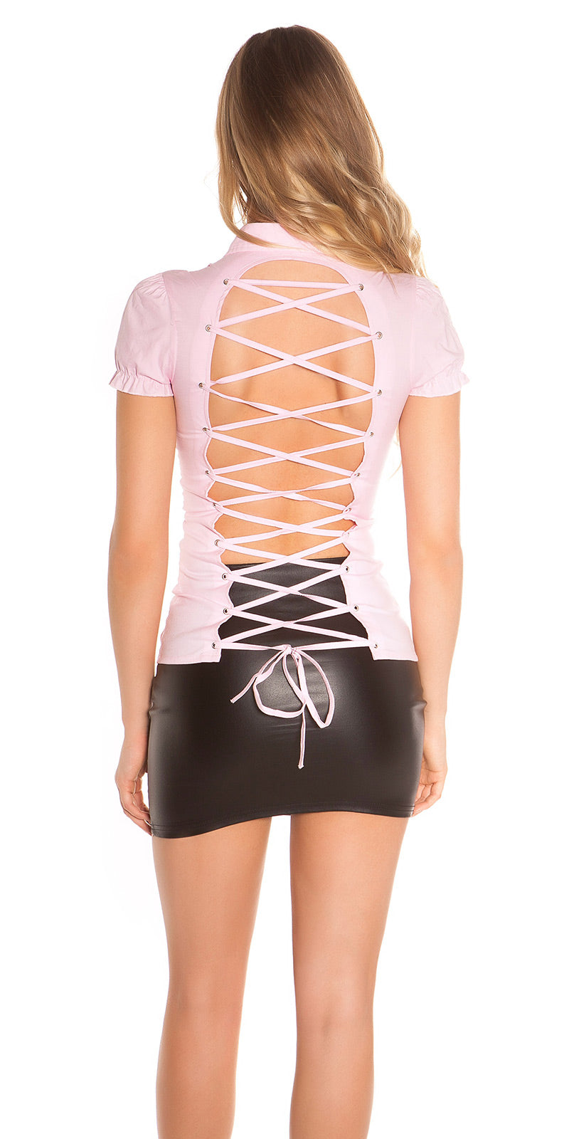 Camicia con lacci 0000ISF2130