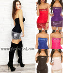 Abito con pailettes 0000ISF2220