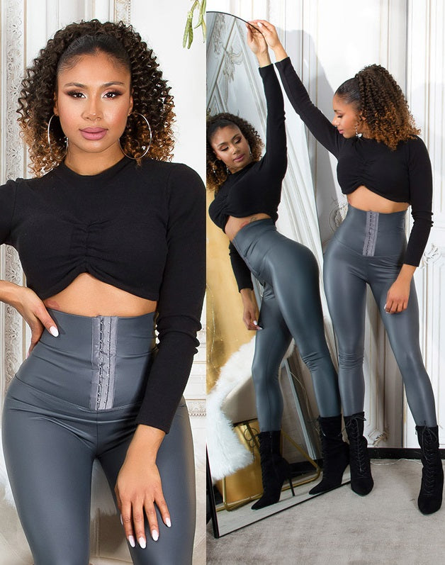 PROMO Leggins a vita alta 0000LE5153 - taglia S/M