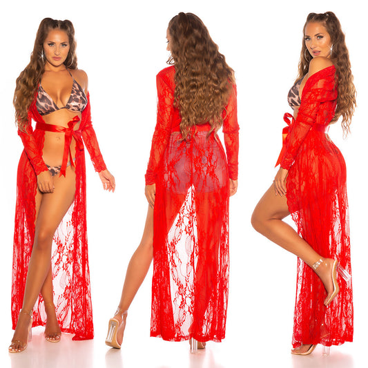 Vestaglia in pizzo 0000M20313E