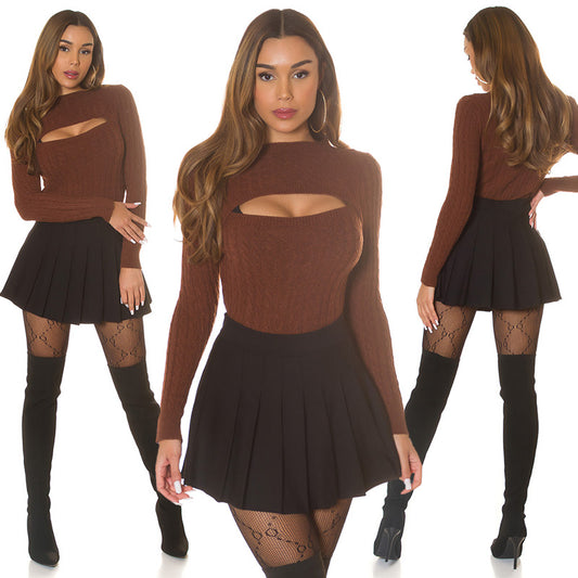 Maglione con ritaglio 0000PU8332