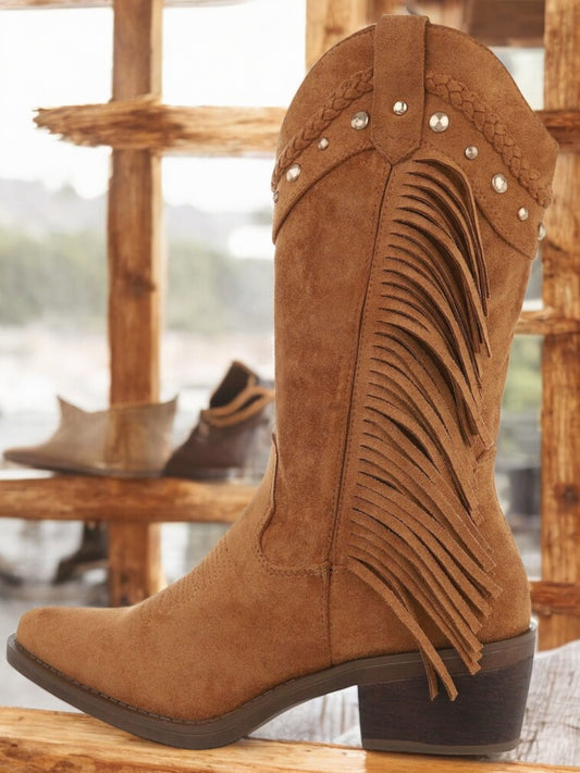 Stivaletti camel codice WA797 - numero 38