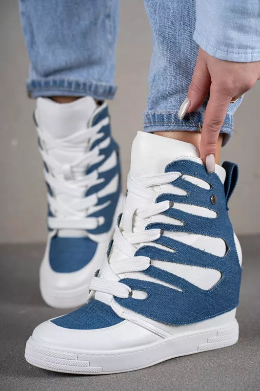 Sneakers con zeppa interna di 10 cm - ZOR105
