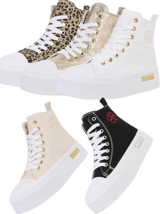 Sneakers suola 4 cm - pc2805