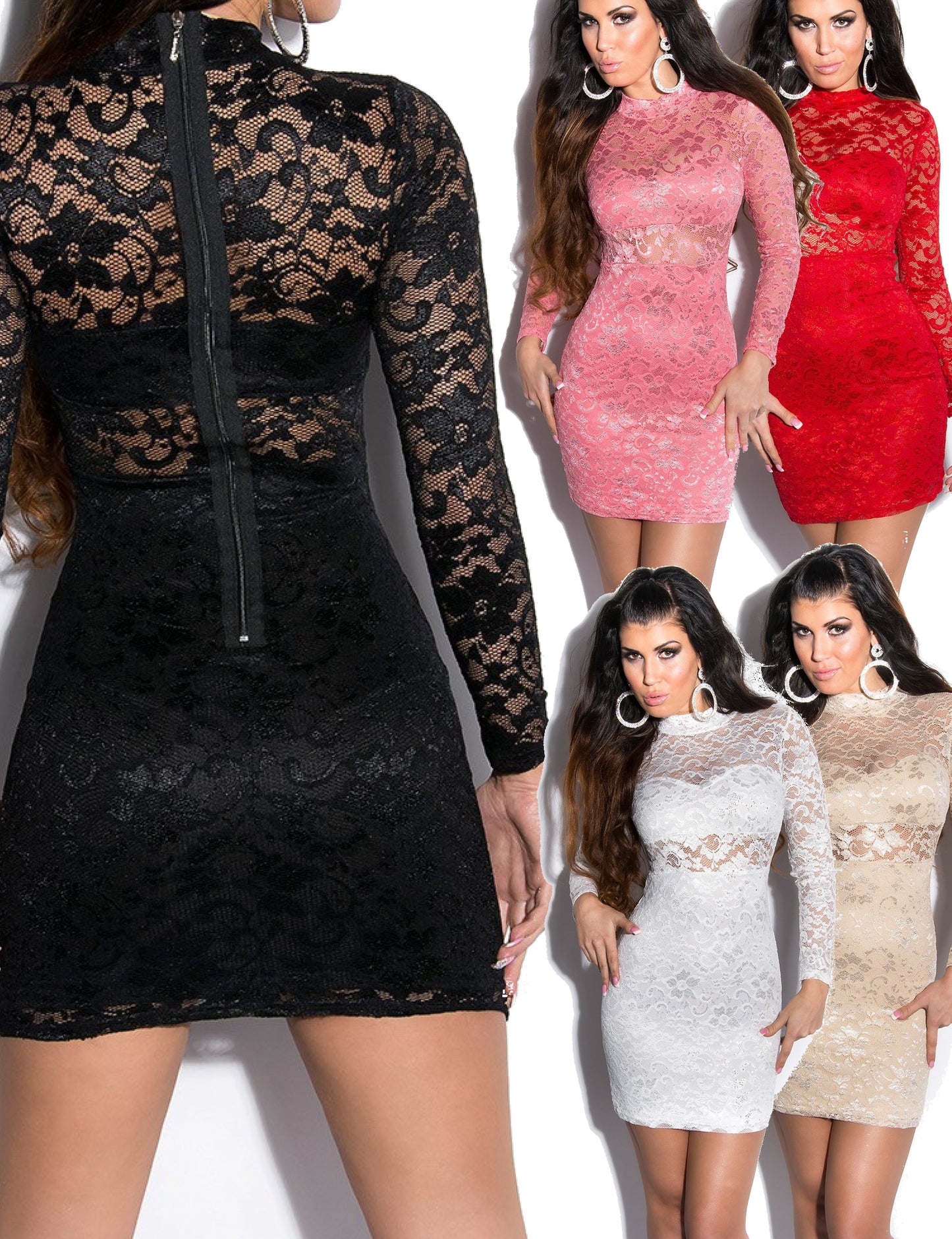 Abito in pizzo 0000IN50242