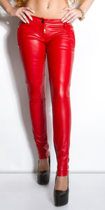 Pantaloni rossi 0000IN50356 - solo taglia XS