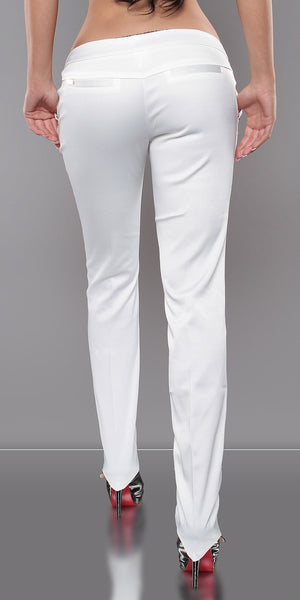 Completo giacca + pantaloni bianco 0000ISF-V922 + 0000ISF-P193