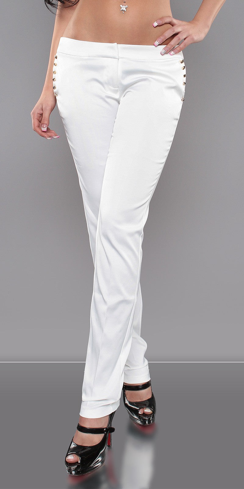 Completo giacca + pantaloni bianco 0000ISF-V922 + 0000ISF-P193
