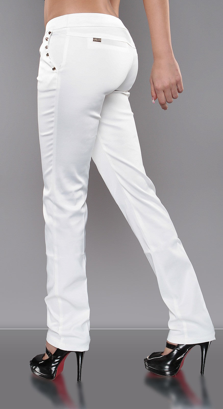 Completo giacca + pantaloni bianco 0000ISF-V922 + 0000ISF-P193
