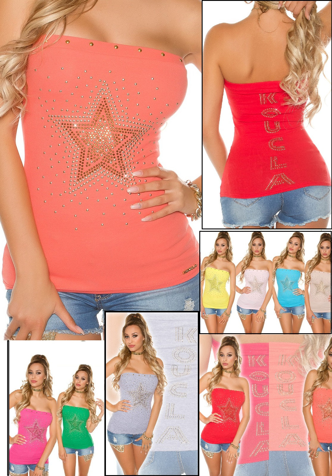 Top taglia unica 0000ISF685-N