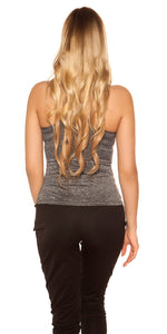 T-shirt grigia  0000LM5332-201