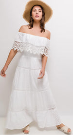 Abito bianco 10285s