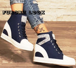 Sneakers blu 6085-Y - numero 37-40