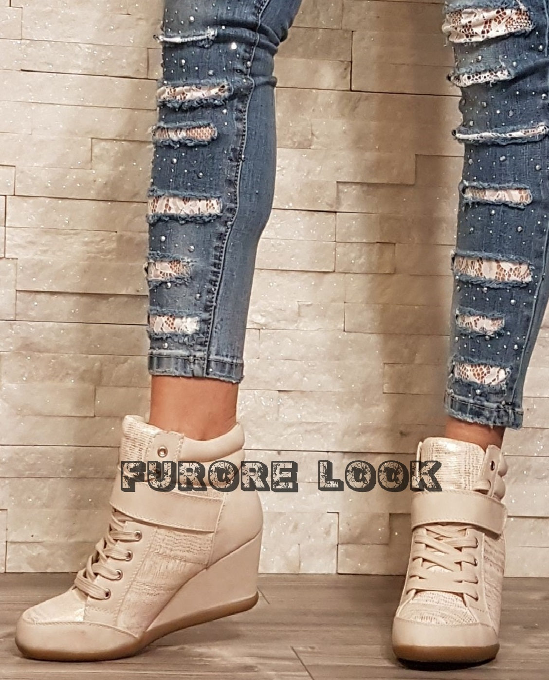 Sneakers beige S28 solo nr 38