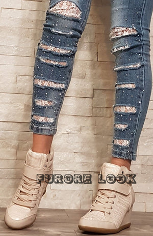 Sneakers beige S28 solo nr 38